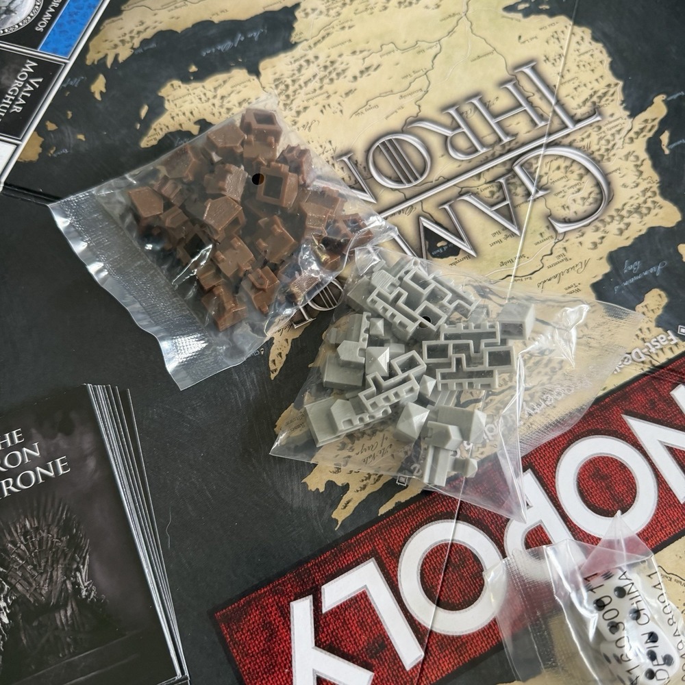 Monopoly Game of Thrones Collector's Edition HBO USAopoly Complete Missing Rules - Picture 3 of 5
